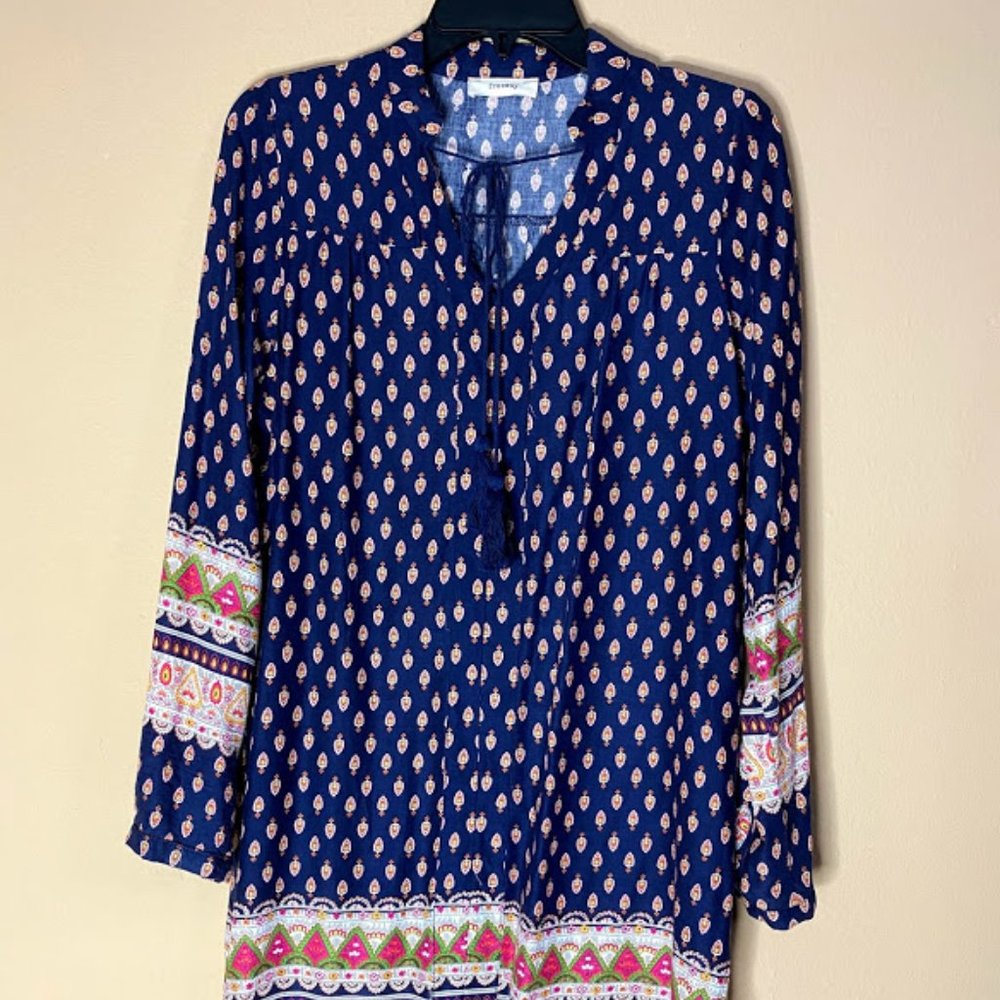Freeway Blue Dress. Size M